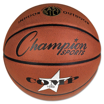 Champion Sports Composite Basketball, Official Size, Brown freeshipping - TVN Wholesale